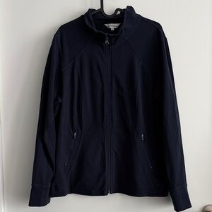 Northern Reflections Dark Blue Full-Zip Jacket